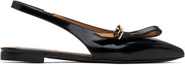 Облекло Moschino Moschino Buckled Bow Ballerina Flats Черно | MA11040C1M MJ0 000, 0