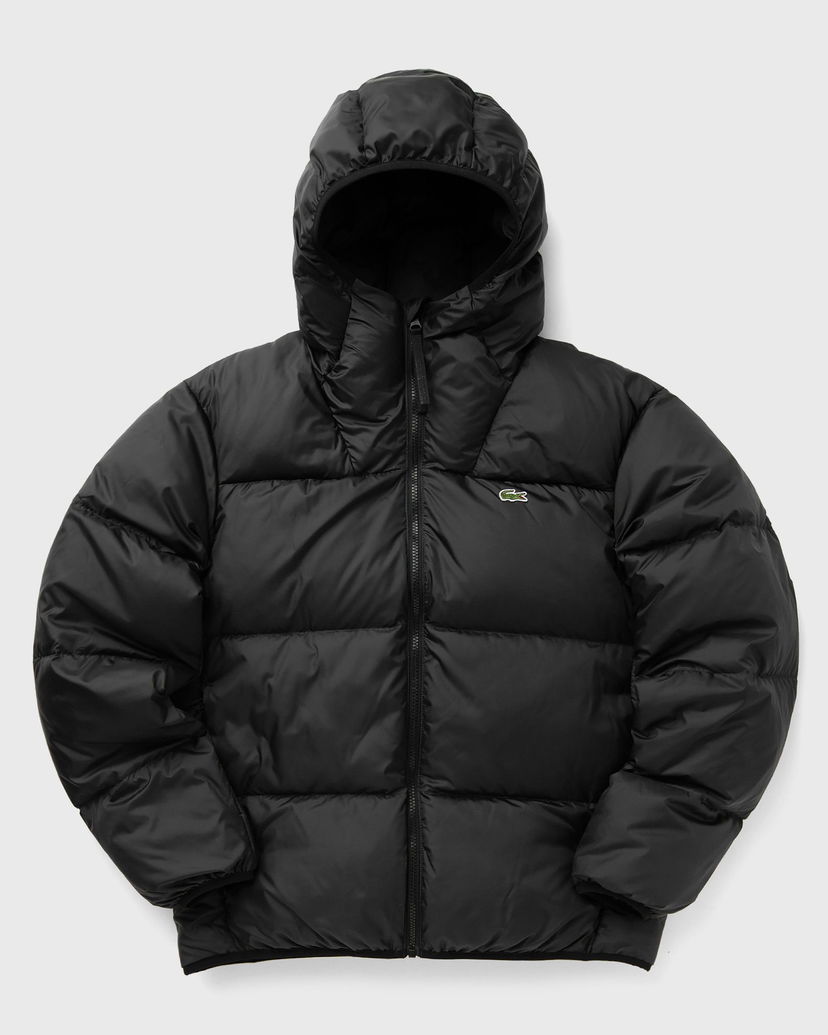 Пухо яке Lacoste Water Repellent Hooded Puffed Черно | BH2905-031