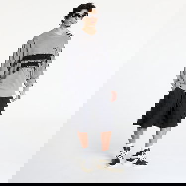 Пуловер Y-3 Y-3 Graphic Knit Crew Sweatshirt Сиво | JM3238, 4