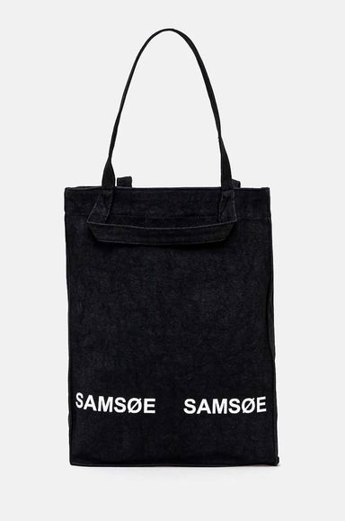 Black Canvas Tote Bag, 0