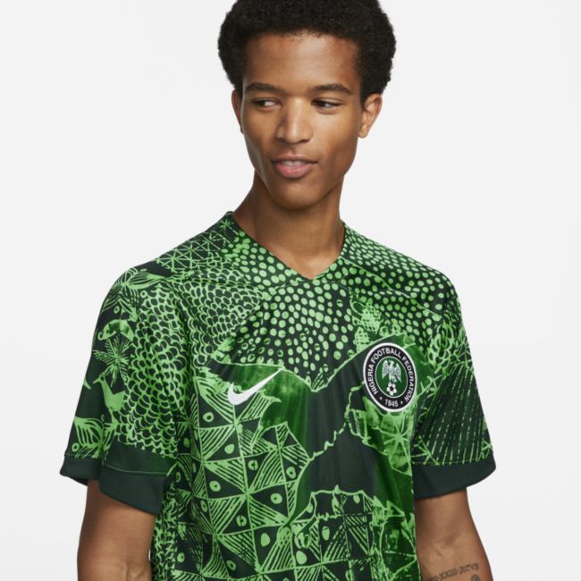 Фланелка Nike Nigeria 2022/23 Stadium Home Dri-FIT Football Shirt Зелено | DN0696-329, 1