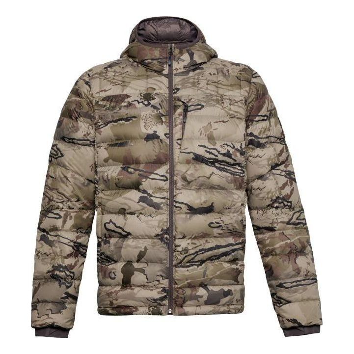 Пухо яке Under Armour Storm Ridge Reaper Down Hooded Jacket Кафяво | 1355327-999
