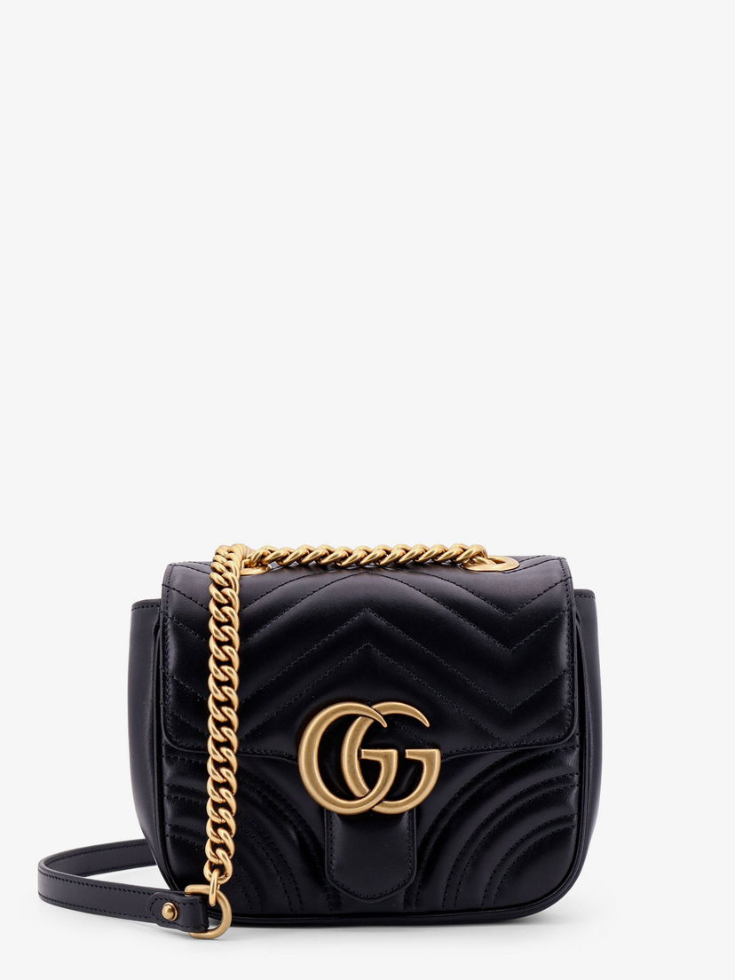 Дамска чанта Gucci GG MARMONT MINI Handbag Черно | 739682AABZC1000