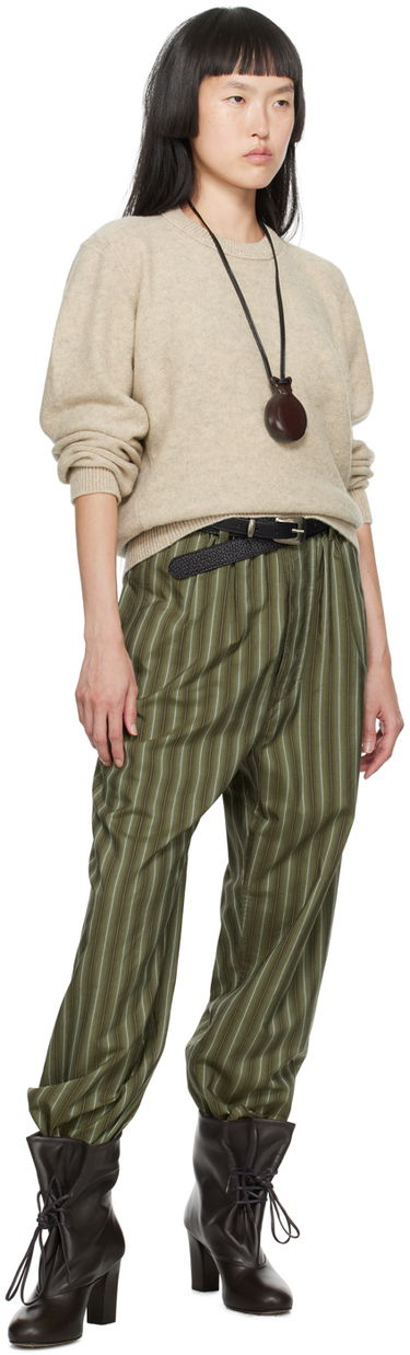Пуловер LEMAIRE Tilted Sweater Бежово | TO1087 LK085, 3