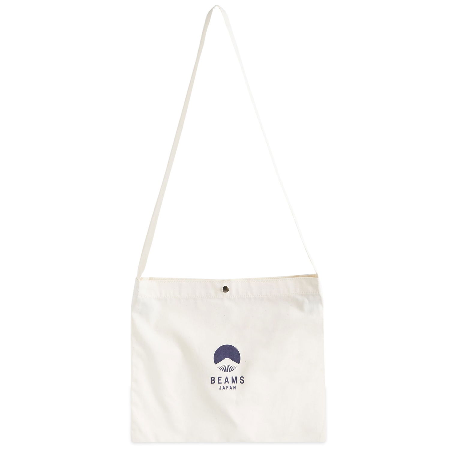 Голяма пазарска чанта BEAMS BEAMS JAPAN Sacoche Bag Бяло | 5661-0025-271-06, 1