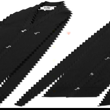 Пуловер Comme des Garçons Play Small Red Heart Cardigan Черно | P1N054-1, 0