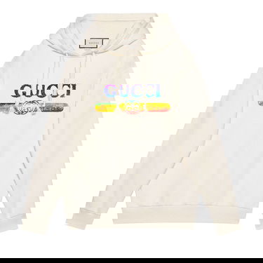 Суитчър Gucci Sweatshirt With Sequin Logo ' Бяло | 469251 XJASC 9480, 1