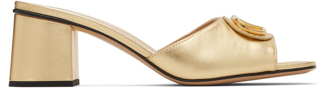 Valentino Garavani VLogo Signature Heeled Slide Sandals