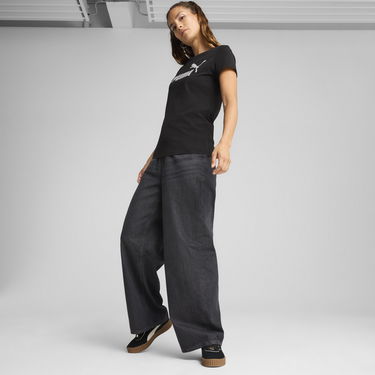Тениска Puma ESS Metallic Logo T-Shirt Черно | 631536_01, 2