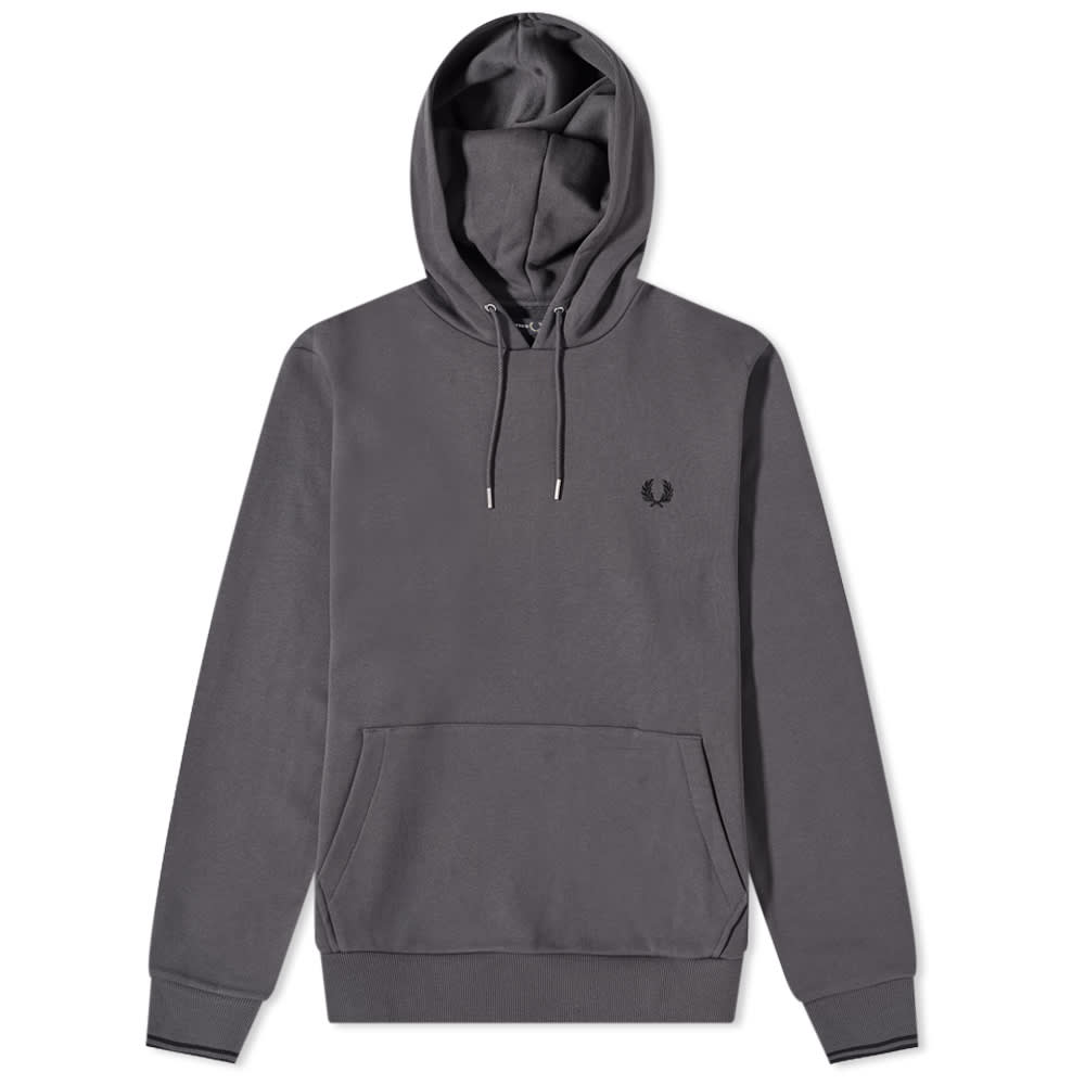 Суитчър Fred Perry Small Logo Popover Hoody Сиво | M2643-G85, 0