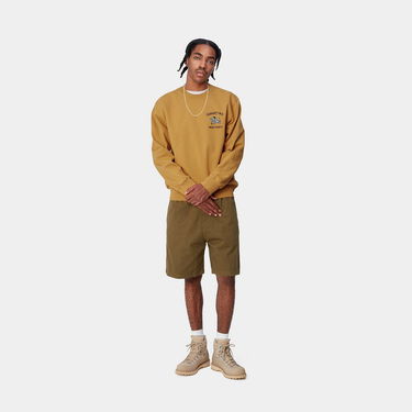 Пуловер Carhartt WIP Smart Sports Crewneck Оранжево
 | I033239_1ZE_XX, 2