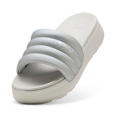 Кецове и обувки Puma Karmen Puffy Aqua Metallics Slides Сиво | 400679_01, 5