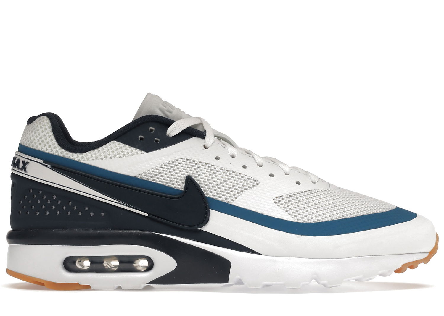 Кецове и обувки Nike Air Max Bw Ultra White Armory Navy Бяло | 819475-100, 0