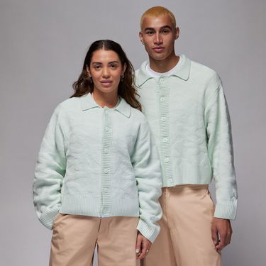Пуловер Jordan x J Balvin Cardigan Тюркоазено | FJ6145-394, 2