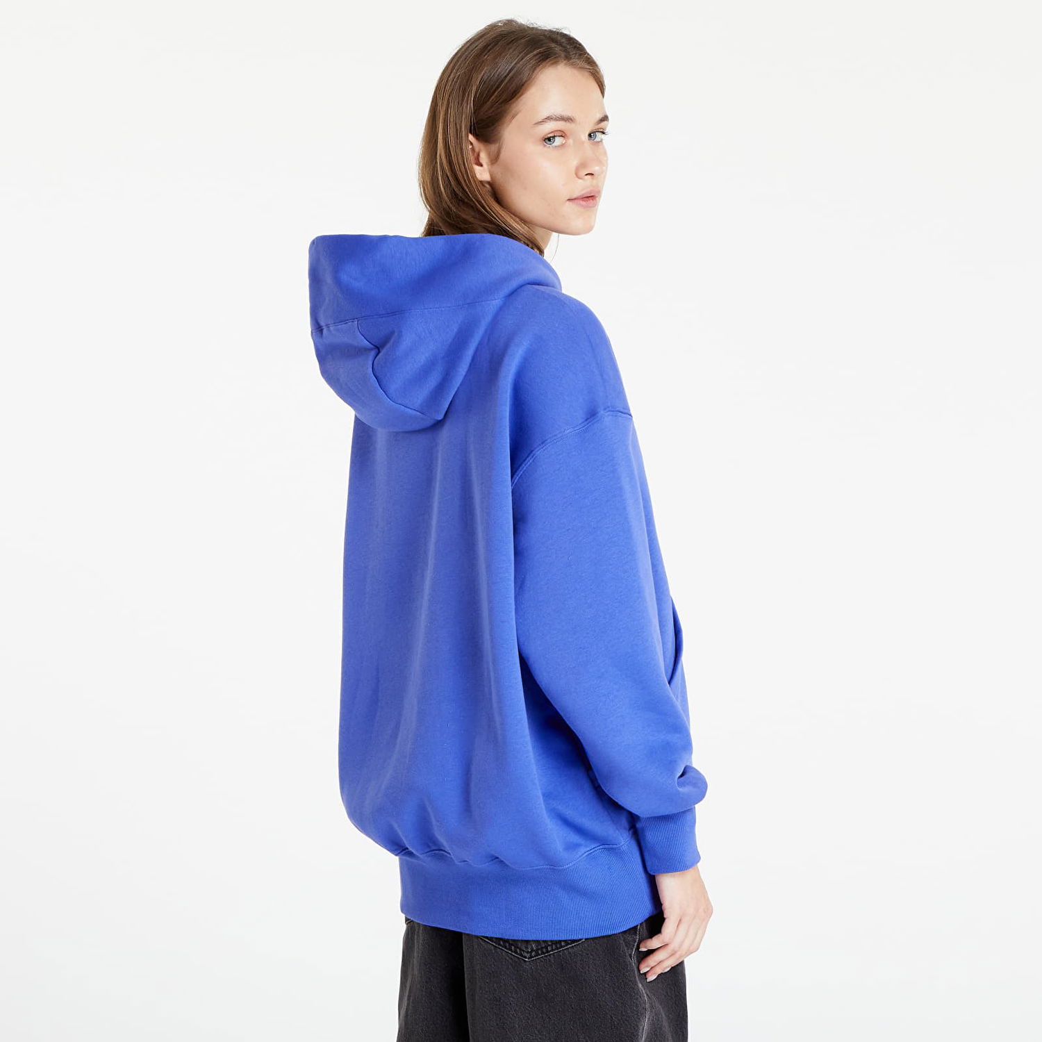 Суитчър Nike Phoenix Fleece Oversized Pullover Hoodie Синьо | DQ5860-430, 1