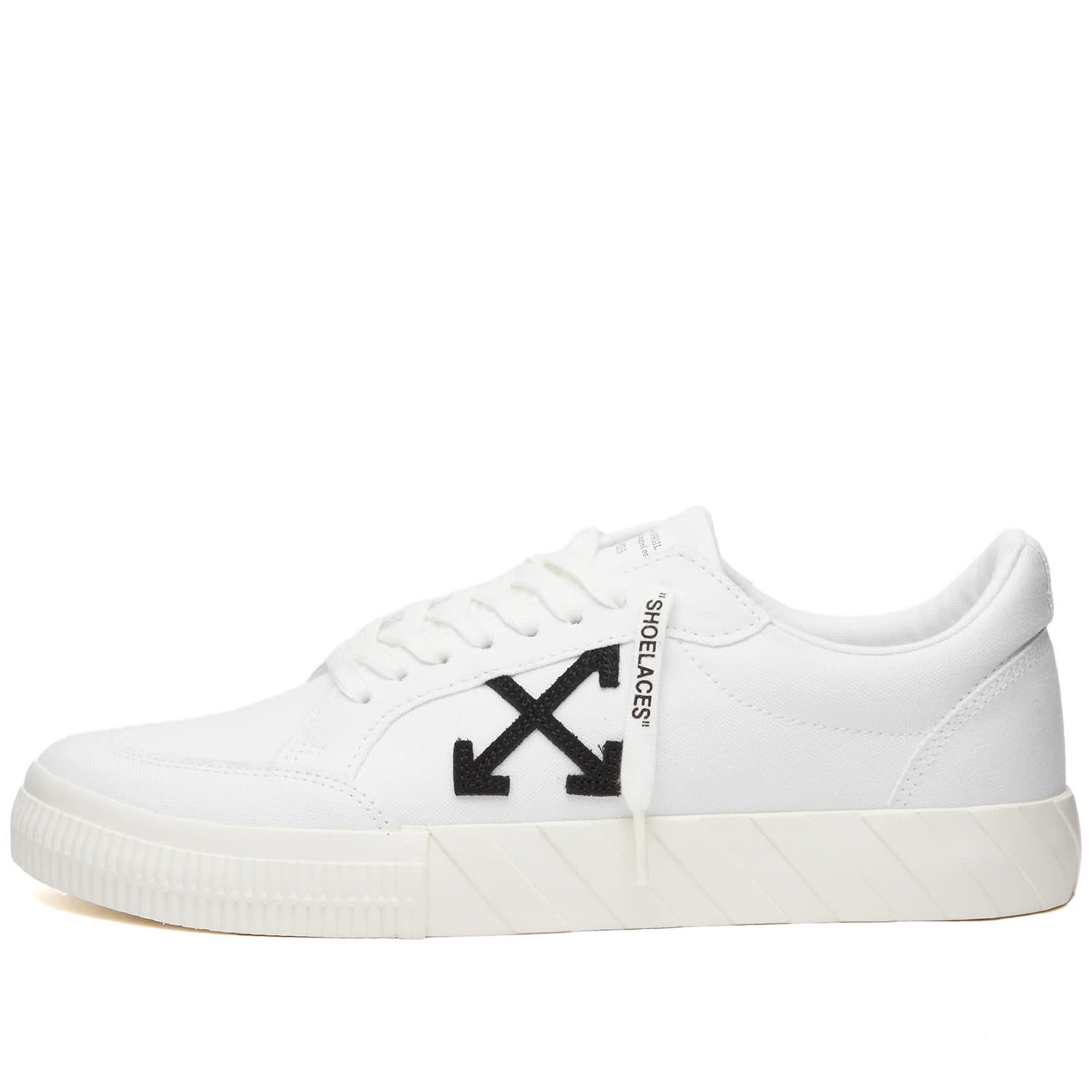 Кецове и обувки Off-White Low Vulcanized Canvas Бяло | OMIA085C99FAB0070110, 0