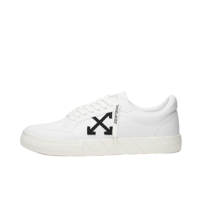 Кецове и обувки Off-White Low Vulcanized Canvas Бяло | OMIA085C99FAB0070110