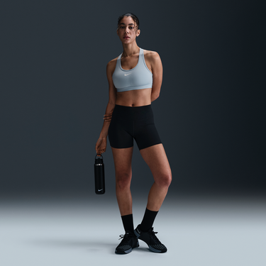 Сутиен Nike Nike Swoosh Medium-Support Padded Sports Bra Синьо | DX6821-441, 2