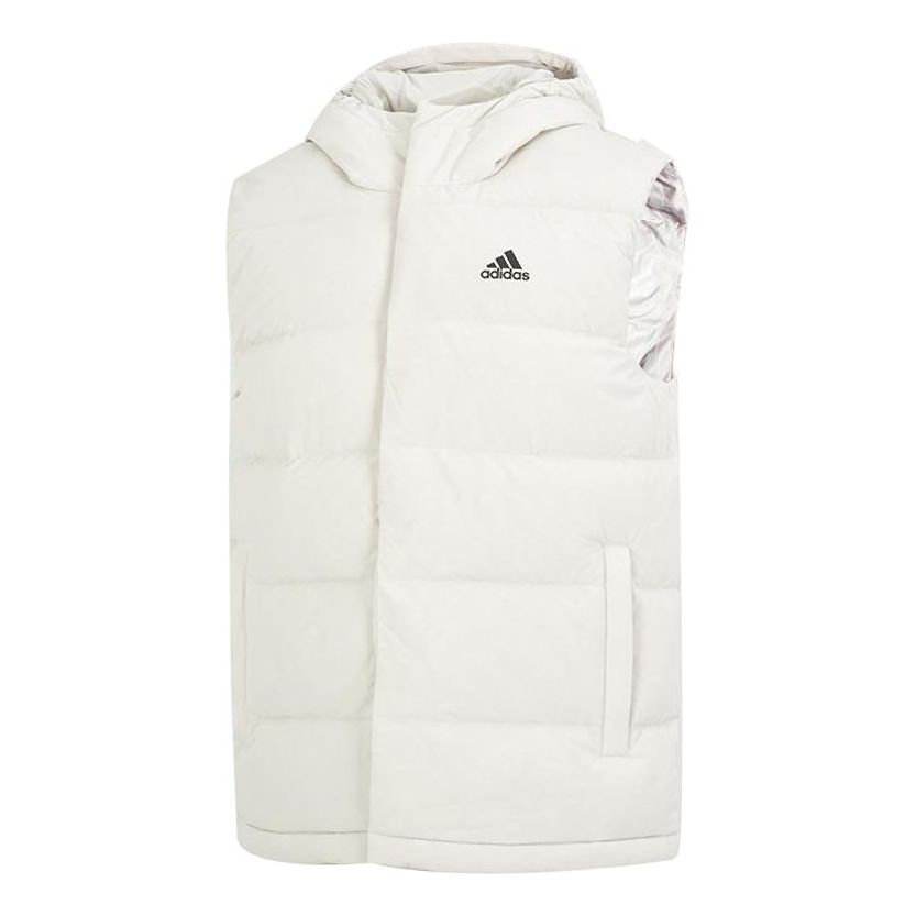 Жилетка adidas Originals Helionic Hooded Down Vest Бяло | HE1462, 0