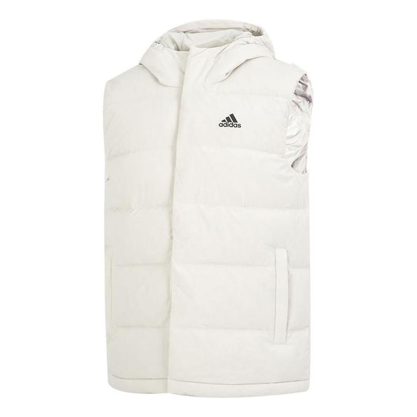 Жилетка adidas Originals Helionic Hooded Down Vest Бяло | HE1462