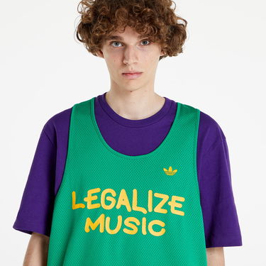 Тениска adidas Originals Kerwin Frost x Short-sleeve Tee Зелено | H57041, 1