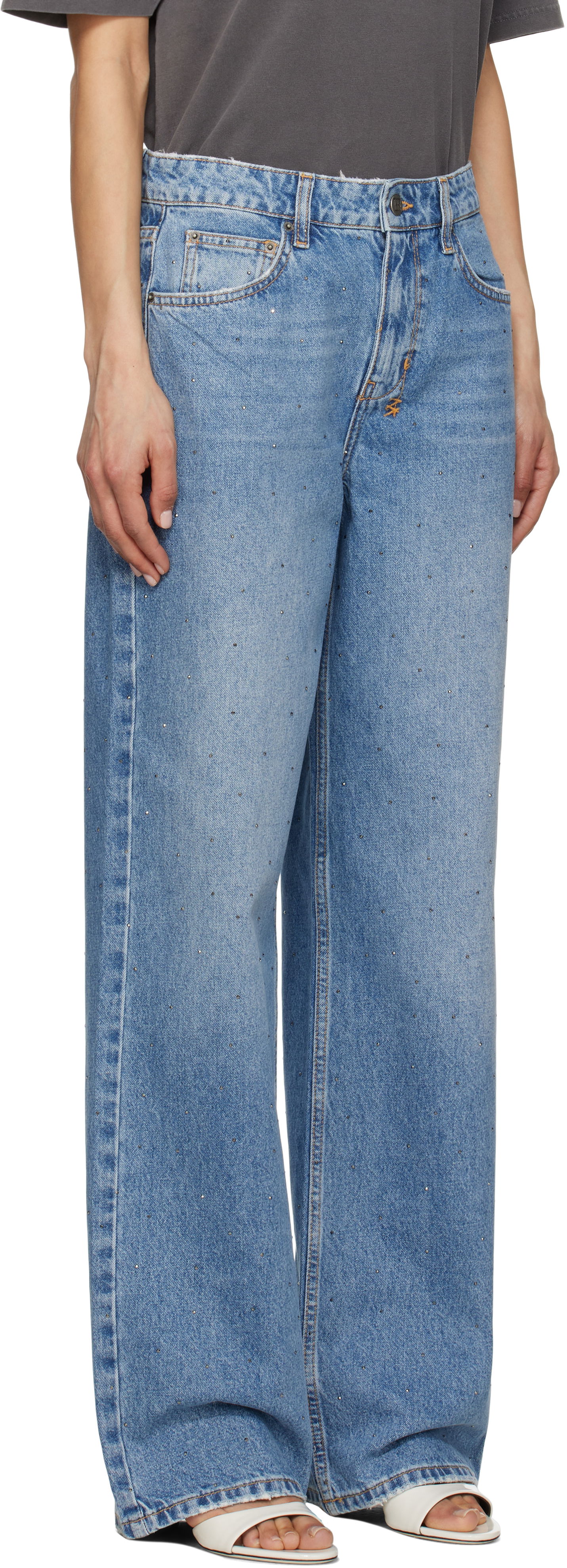 Дънки Ksubi Ksubi Low Rider Krystal Komet Jeans Синьо | WSP25DJ011, 1