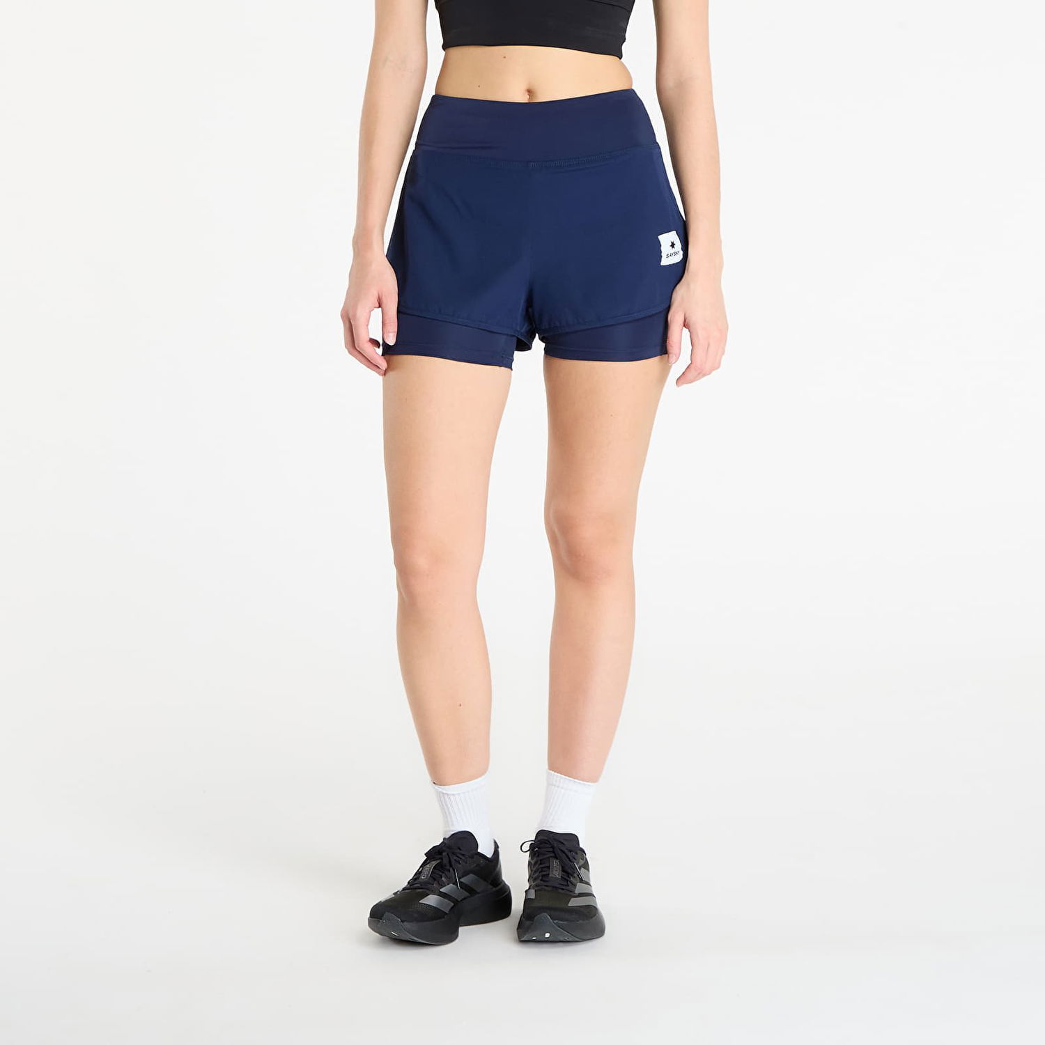 Къси панталони Saysky SAYSKY 2 in 1 Pace 3" Shorts Тъмно синьо | XWRSH23C201, 0