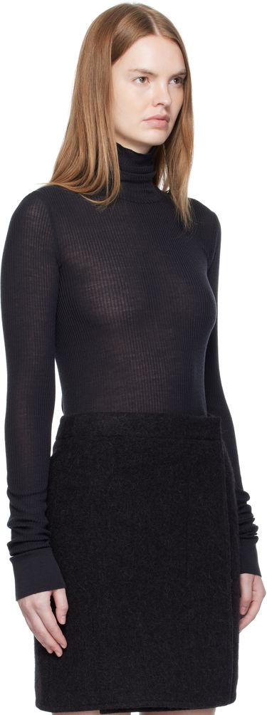 Пуловер LEMAIRE Lemaire Seamless Turtleneck Черно | TO1460 LK1032, 1
