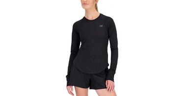 Тениска New Balance Tee Q Speed Черно | wt31282-bk, 1