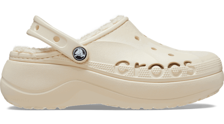 Кецове и обувки Crocs Classic Platform Lined Clogs W Бежово | 208708-11S, 0