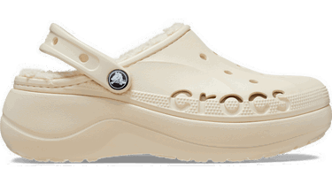 Кецове и обувки Crocs Classic Platform Lined Clogs W Бежово | 208708-11S, 0