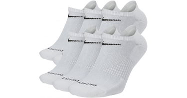 Чорапи Nike Everyday Plus Cushioned Training No-Show Socks 6-Pack Бяло | sx6898-100, 1