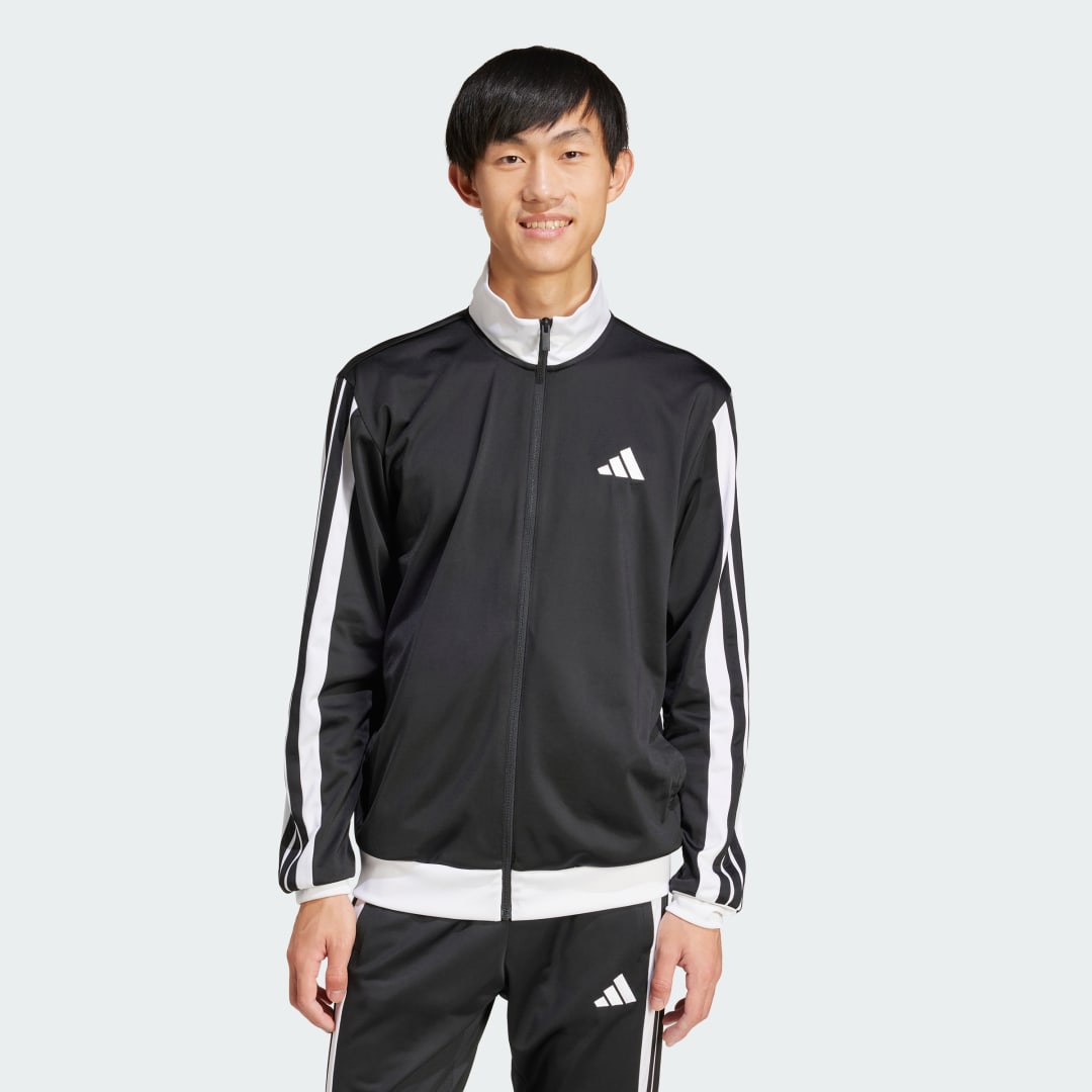 Комплект adidas Performance 3-Stripes Tricot Track Jacket Черно | JI8838, 0