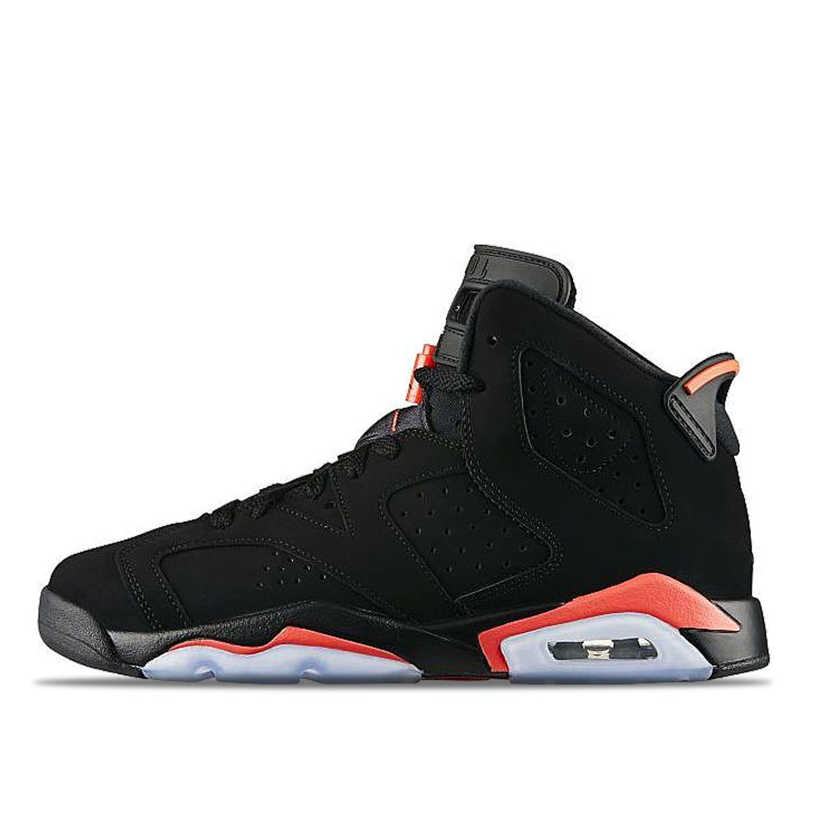 Кецове и обувки Jordan Jordan 6 Retro "Infrared Black" (2014) (GS) Черно | 384665-023, 1