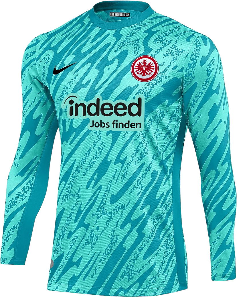 Фланелка Nike Eintracht Frankfurt 2024/25 Goalkeeper Jersey Тюркоазено | 5sgefd7480-354