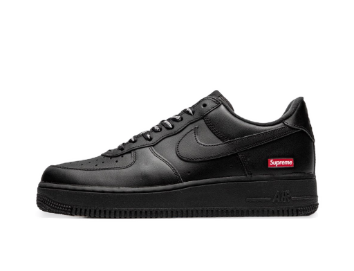 Кецове и обувки Nike Supreme x Air Force 1 Low "Box Logo - Black" Черно | CU9225 001