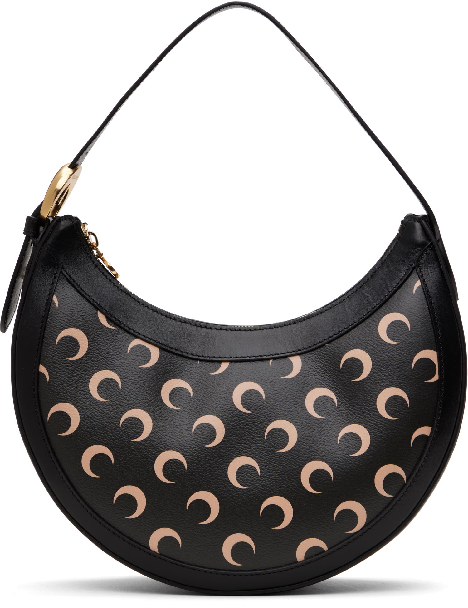 Дамска чанта Marine Serre Marine Serre Moon Canvas Eclips Bag Черно | WBA020A RWOV0030, 0