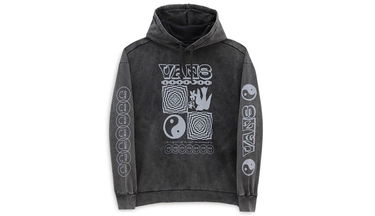 Суитчър Vans Symbolism Oversized Hoodie Сиво | VN0A7RNEBLK, 0