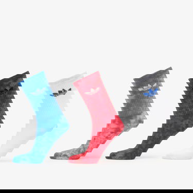 Чорапи adidas Originals Tie Dye Crew Socks 3-Pack Многоцветен | KD0975, 0