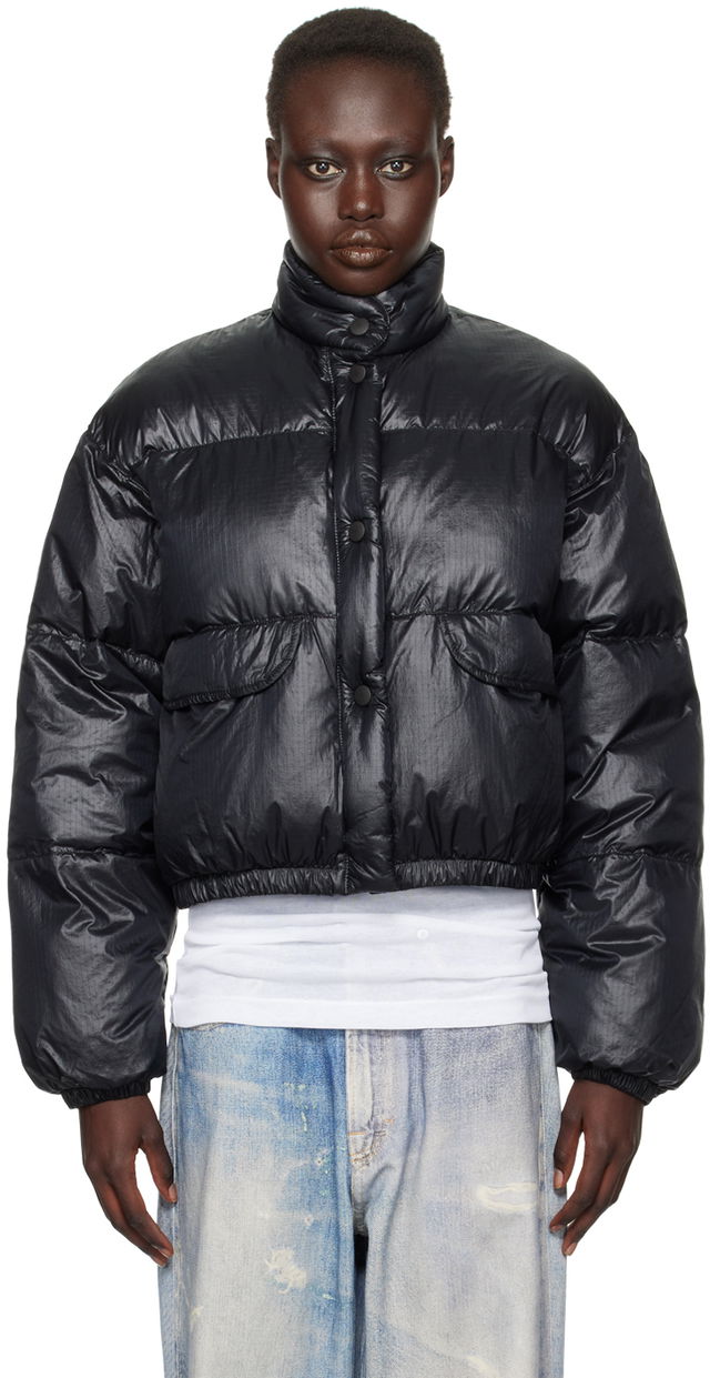 OUR LEGACY Cropped Inhale Puffa Down Jacket