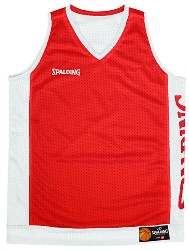 Потник Spalding Spalding Reversible Basketball Tank Top Червено | 40221207-redwhite