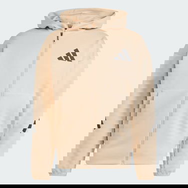 Суитчър adidas Performance Z.N.E. Full-Zip Hooded Бежово | JF2445, 2