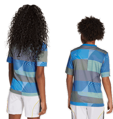 Фланелка adidas Performance Real Madrid 25/26 Pre-Match Jersey Kids Синьо | JP4153, 3