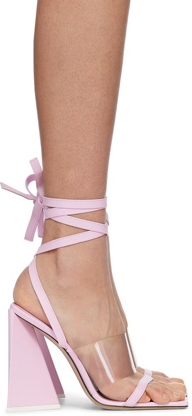 Аксесоари The Attico Attico Isa Heeled Sandals Розово | 232WS623 L001, 0