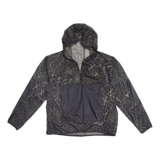 Ветровка Nike ACG ACG Mountaineering Splicing Hooded Jacket Черно | DB4090-355