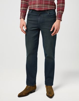 Дънки Wrangler Texas Medium Stretch Straight Jean 42 x34 Синьо | 112370858:42:34, 0