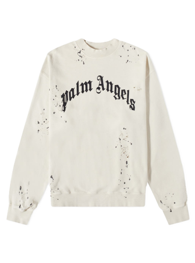 Glittered Logo Crew Sweat