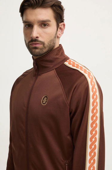 Суитчър Drôle de Monsieur Monsieur La Veste SurvÍtement Track Jacket Кафяво | E-SJ005-PL135-BN, 4