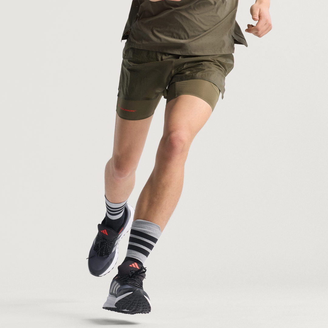 Къси панталони adidas Performance H.Koumori Adi365 2-In-1 Running Shorts Зелено | JY4089, 0