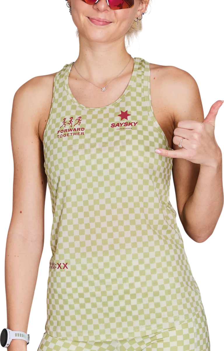 Потник Saysky Saysky Checker Combat Singlet Зелено | nwrsi31c1034